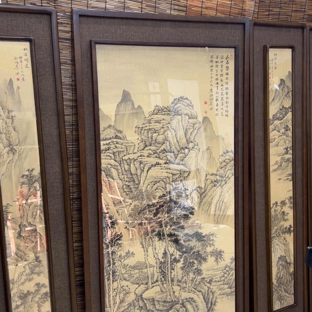 迷***天国画亲笔手绘作品