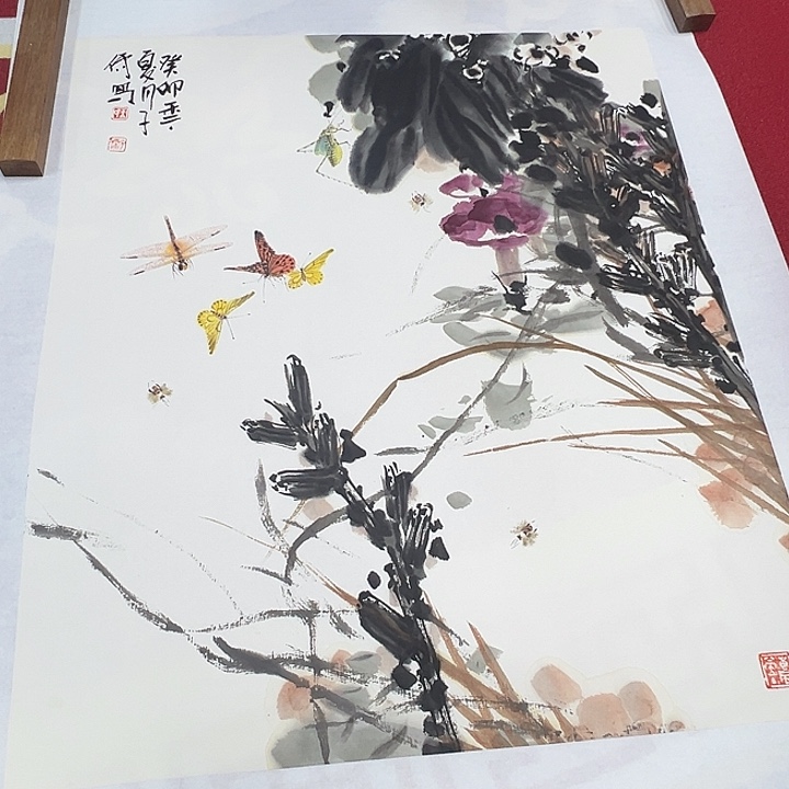 国画书画作品多次