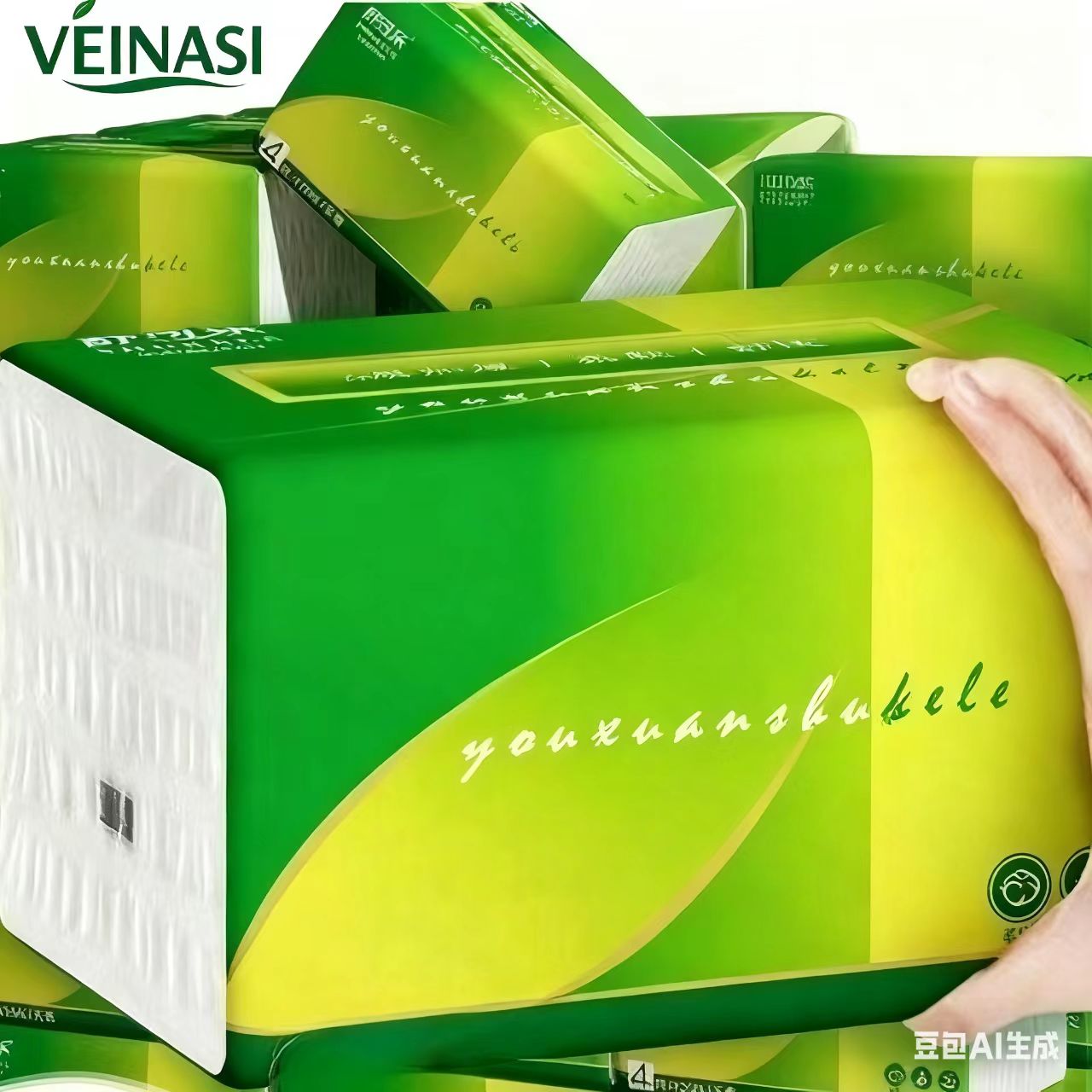 家庭实惠装抽纸LT大包餐巾纸家用创意纸巾家用餐巾纸桔子饭店纸巾