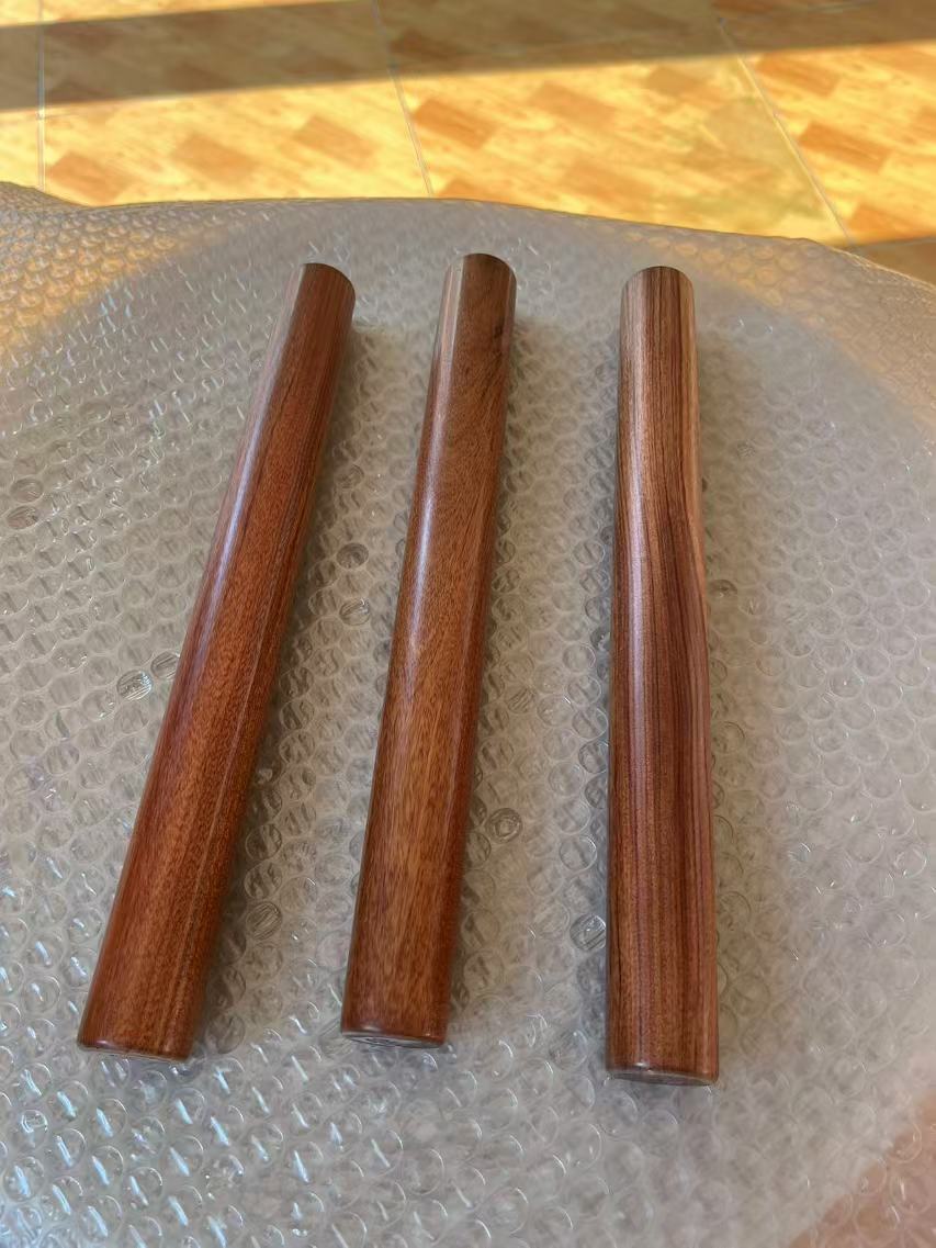 红贵宝（沙漠铁）加粗手工实心尖头擀面条神器赶面擀面杖27*2.8cm