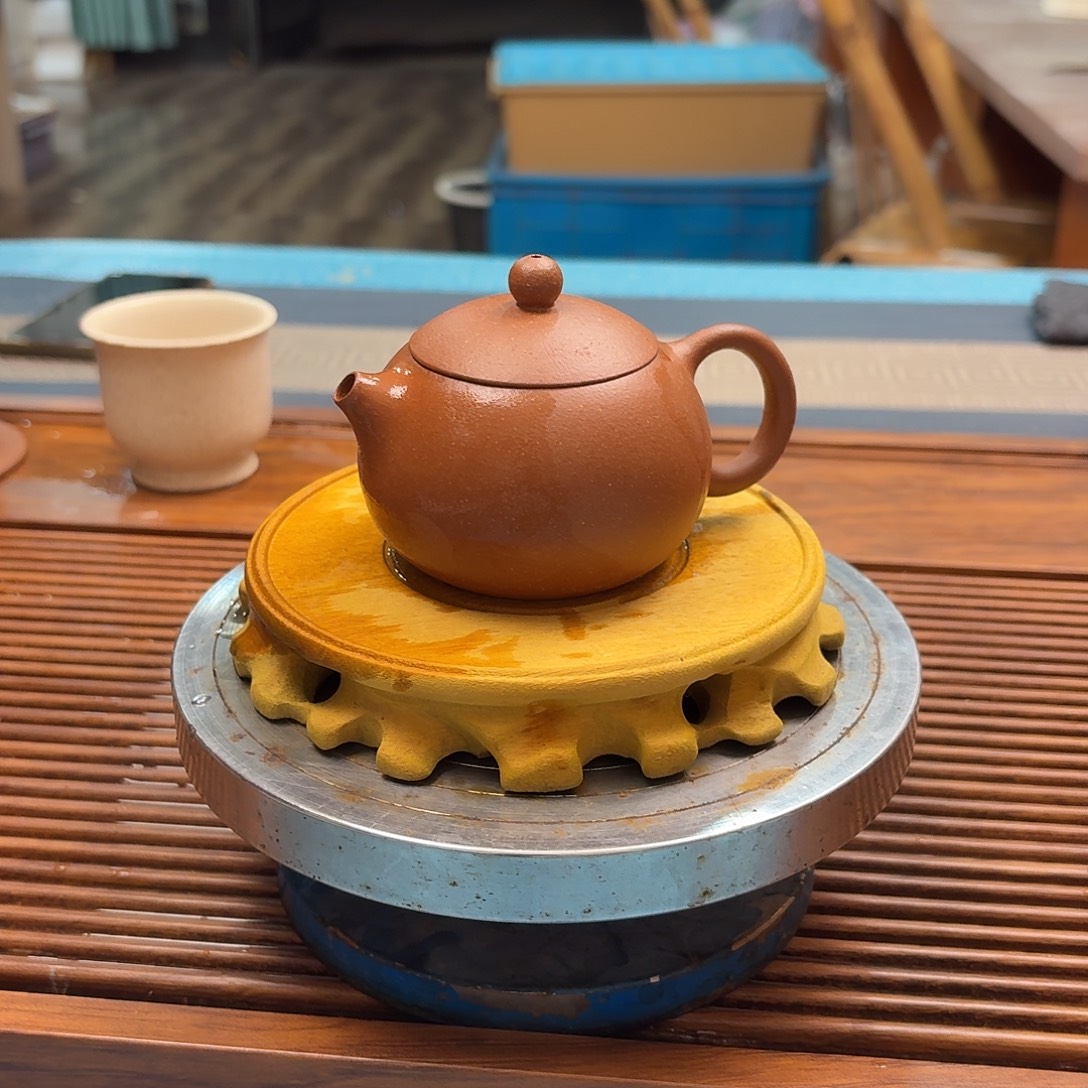 茶壶紫砂半手工制作