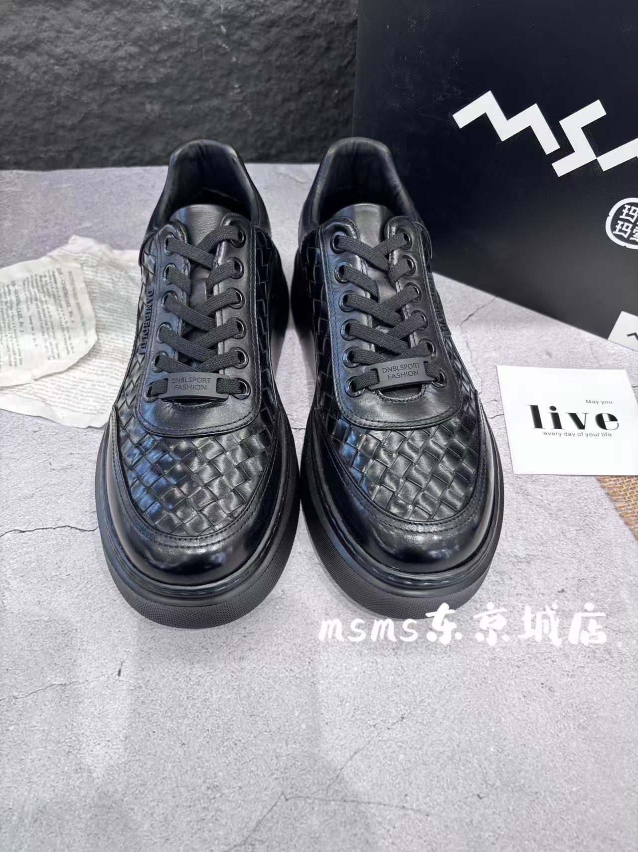 玛莎玛索春季新款男士皮鞋