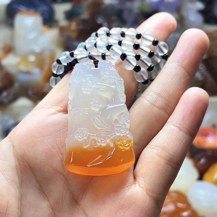 玛瑙/玉髓未镶嵌饰品