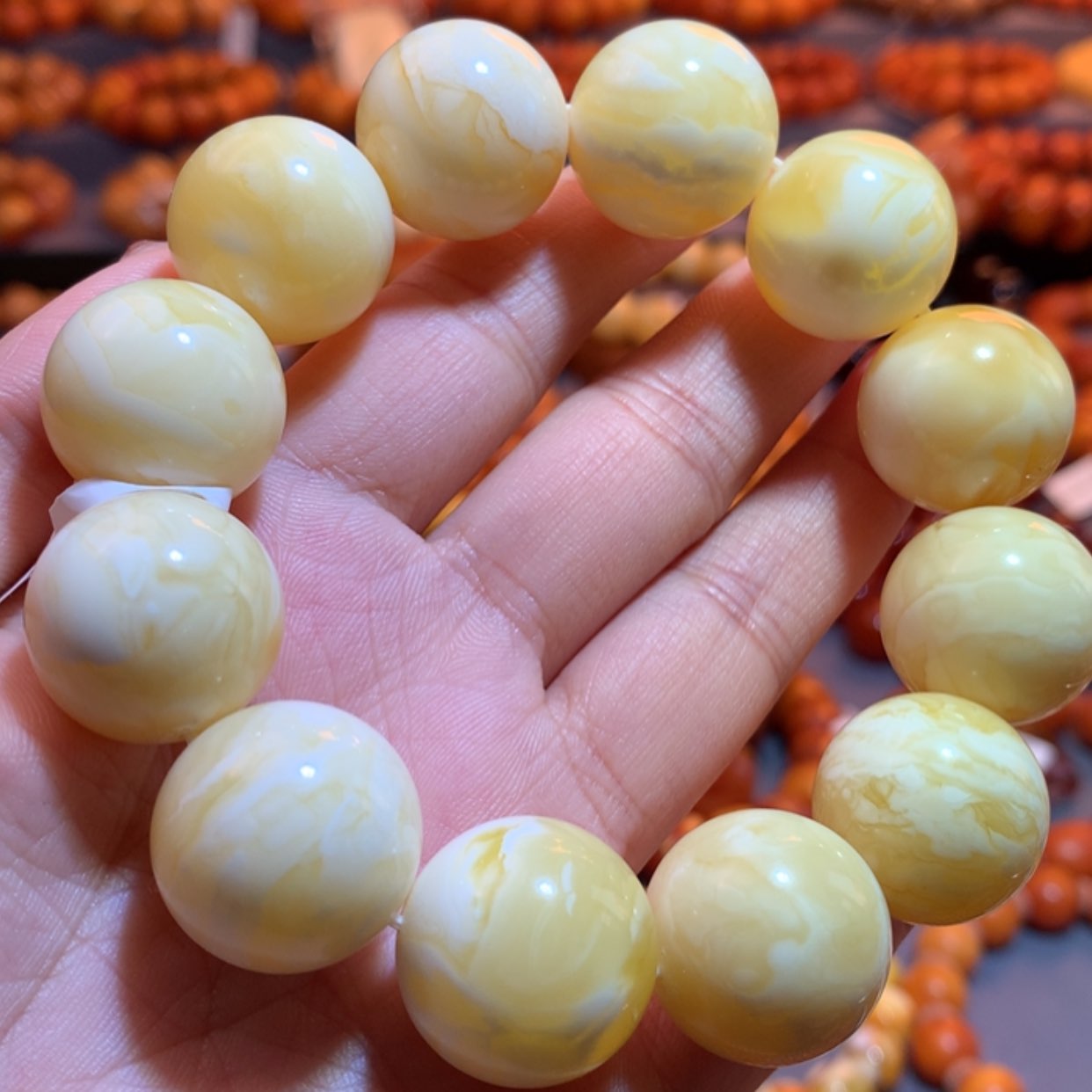 【闪购商品】未镶嵌蜜蜡手串蜜蜡手串
