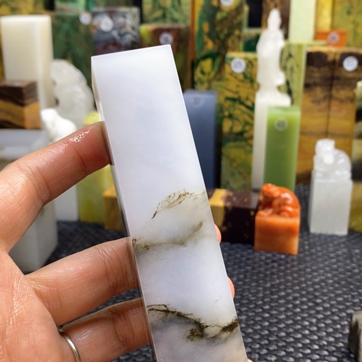 南美石z***y青田石印章石