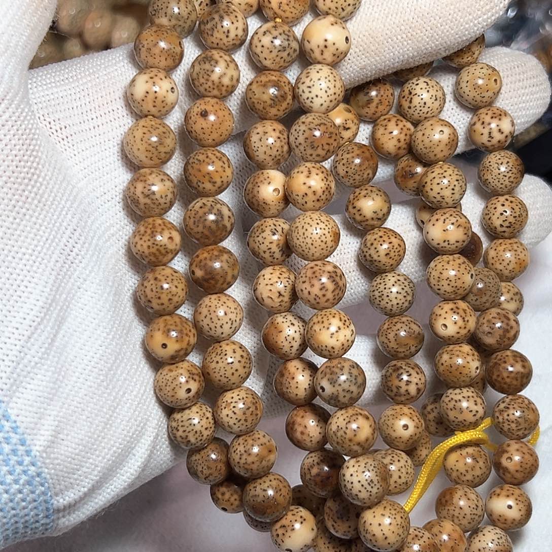 星月菩提手串憨****鹉星月菩提脱脂陈子