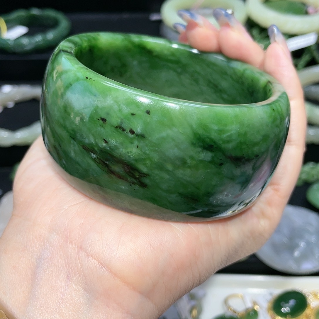 【闪购商品】和田玉手镯66圈口37未镶嵌