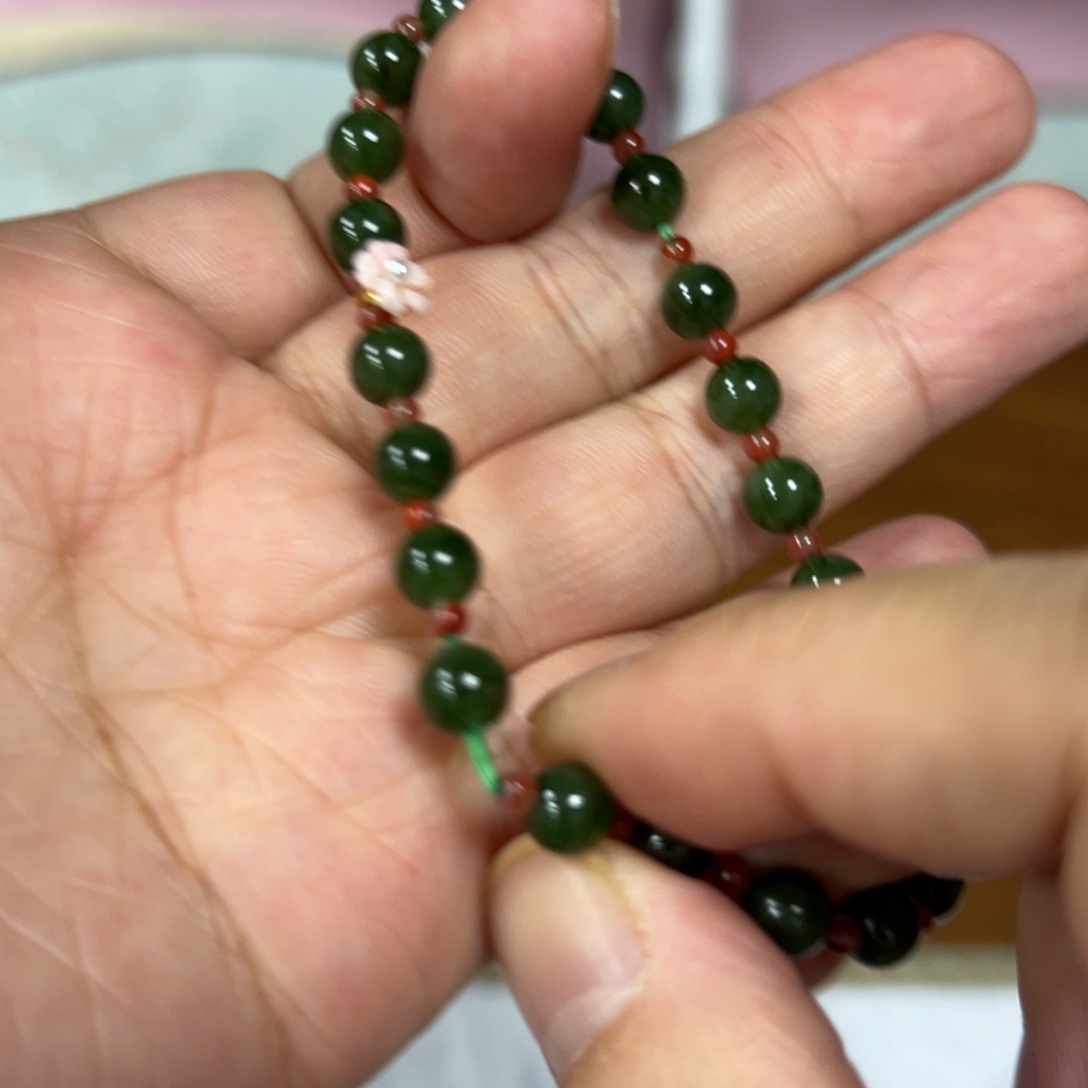 手串未镶嵌和田玉手串