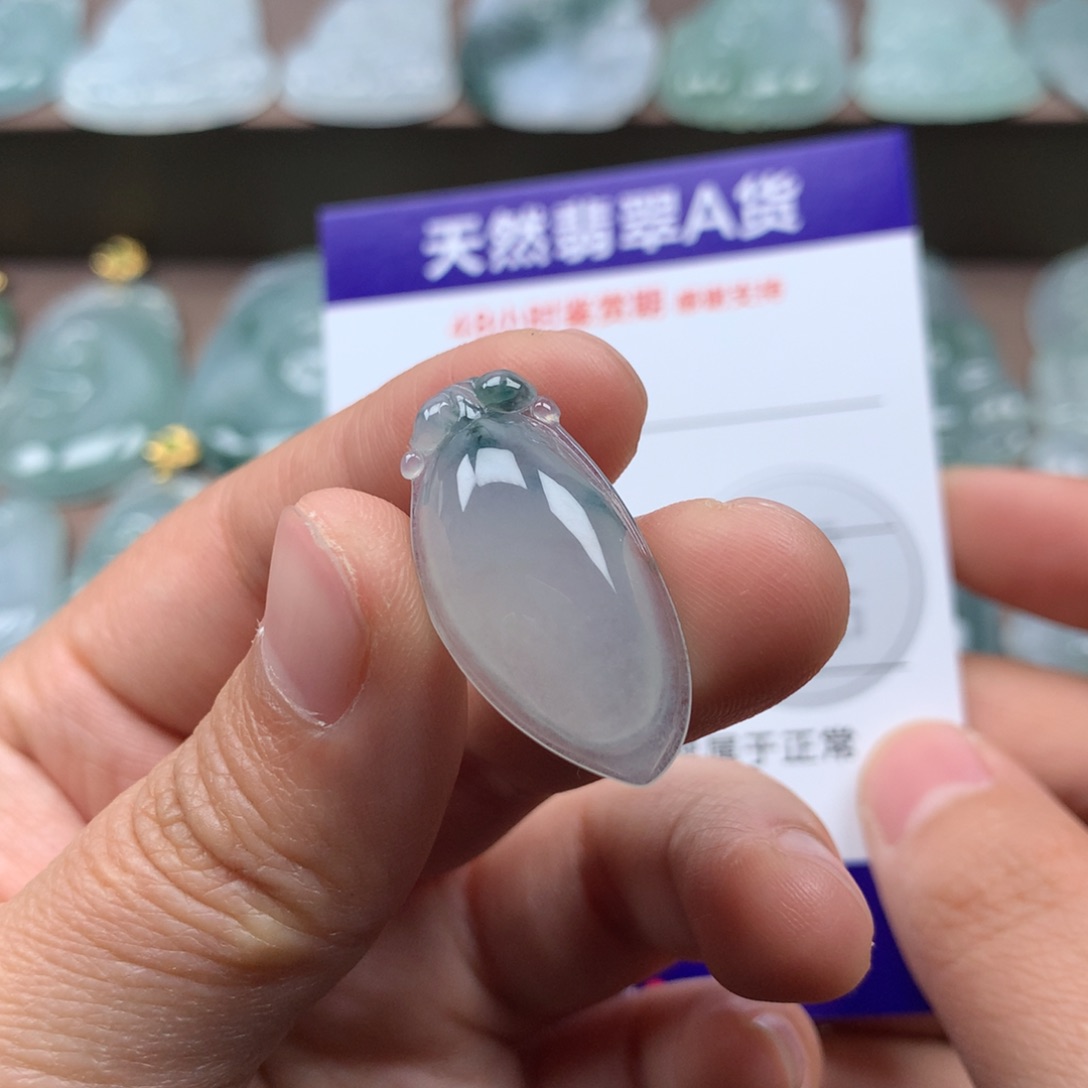 颈饰未镶嵌翡翠天然翡翠