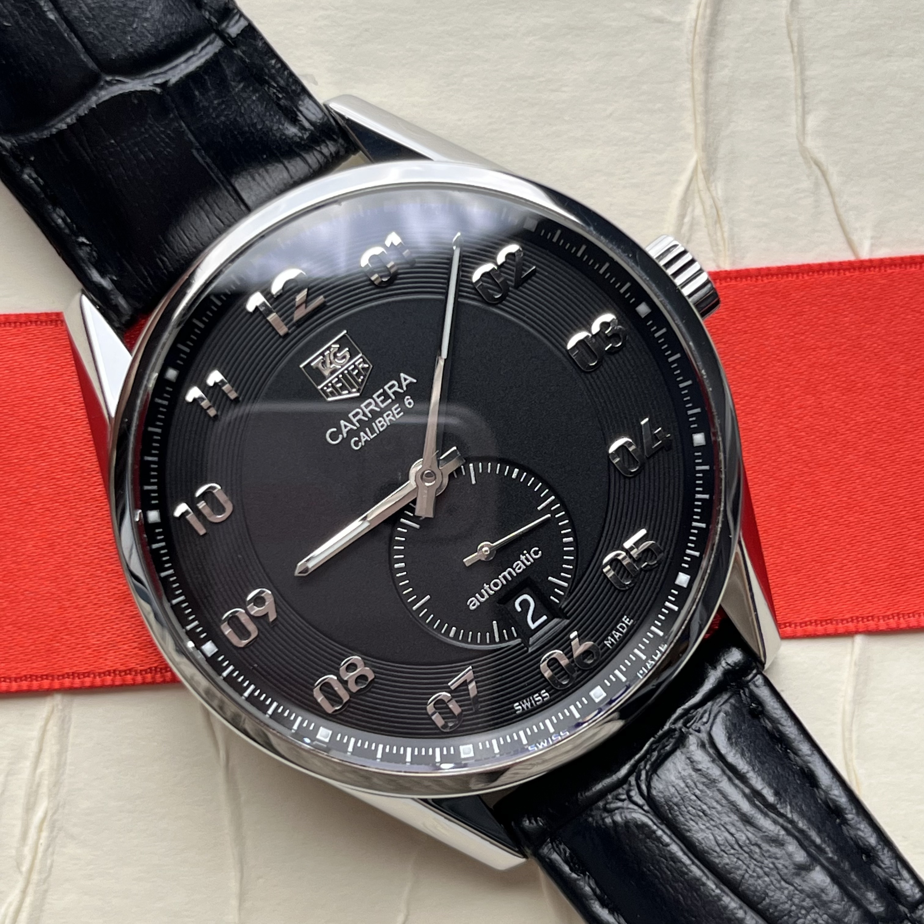 99新 TAG Heuer/泰格豪雅 卡莱拉系列表径39mm
