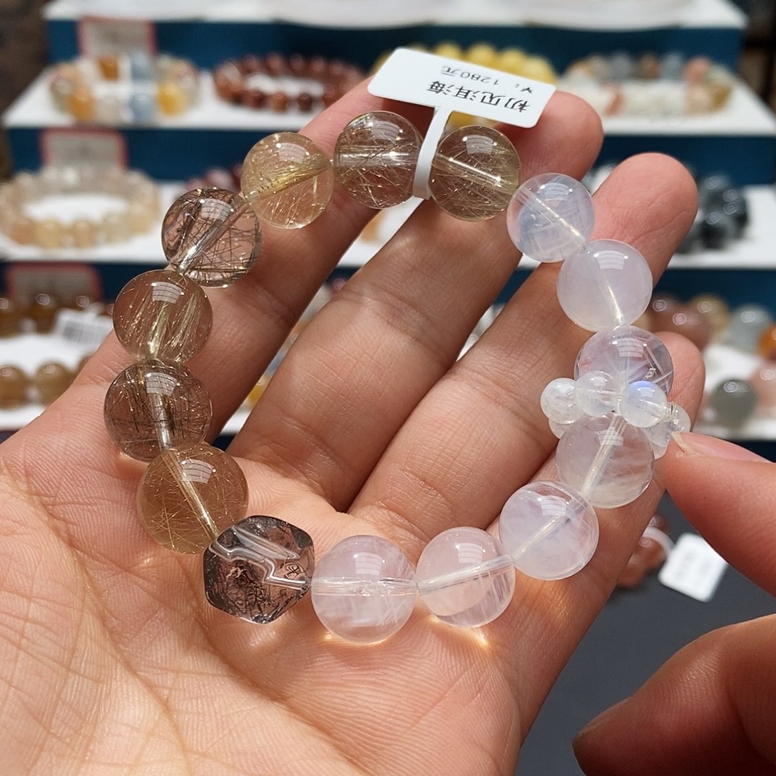 未镶嵌水晶手链水晶