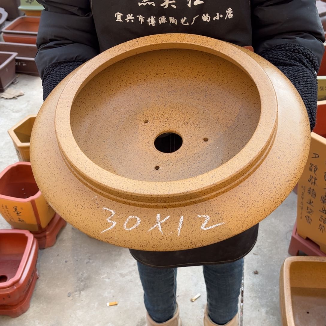 紫砂花盆盆景艺术