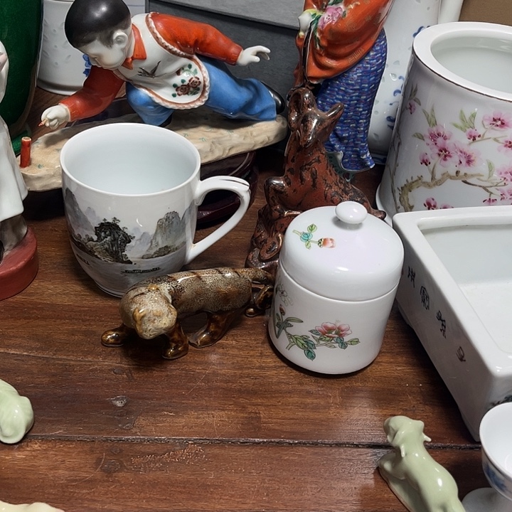 福***全景德镇陶瓷陶瓷办公杯1个