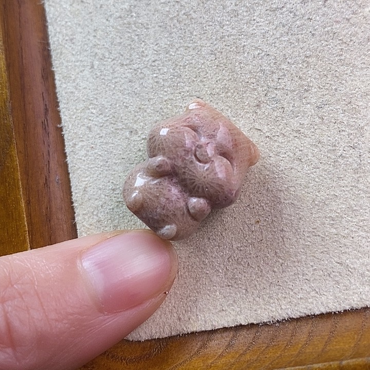 硅化玉吊坠(不含链)未镶嵌