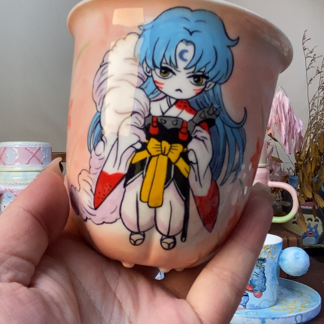 杯景德镇手绘水杯