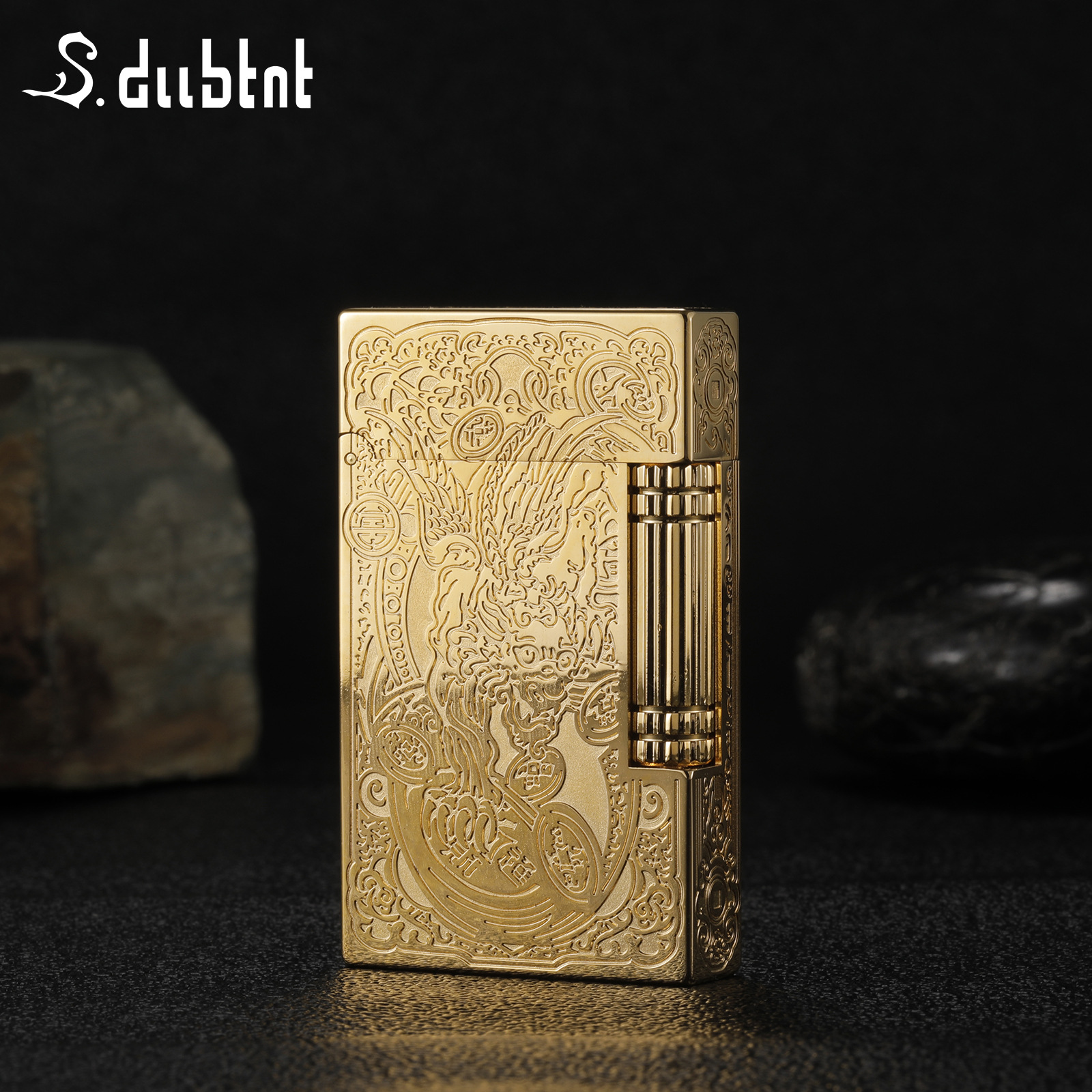 法国S.dubtnt都柏特朗声充气打火机招财貔貅高档格调创意送礼