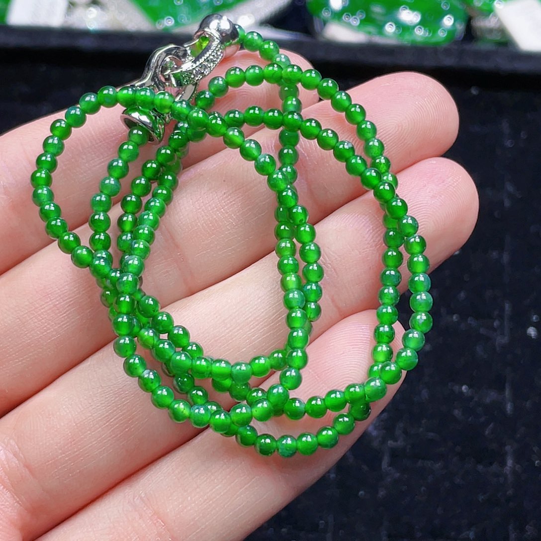 翡翠颈饰未镶嵌860，