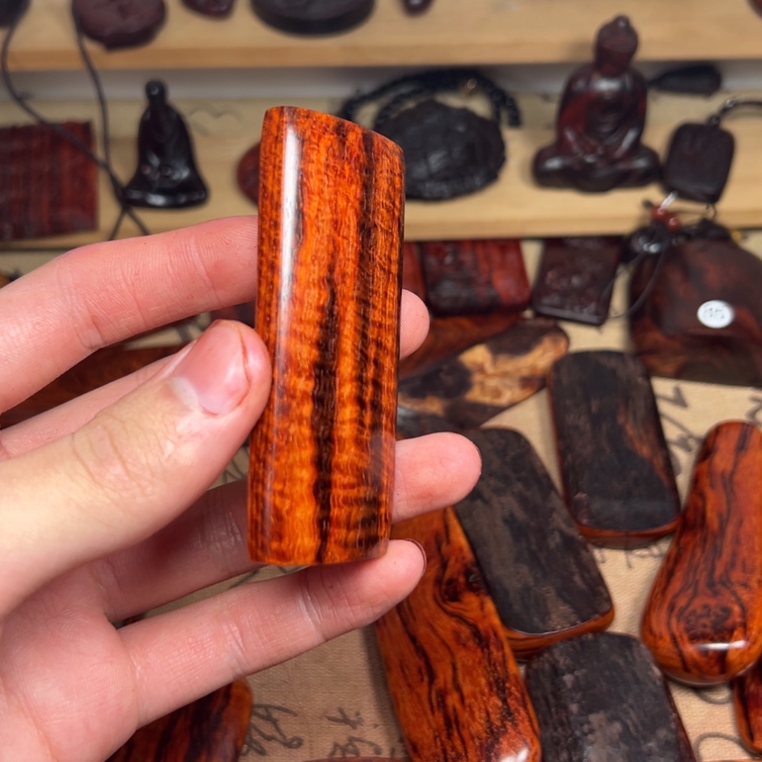 喜***…小叶紫檀把件印度小叶紫檀