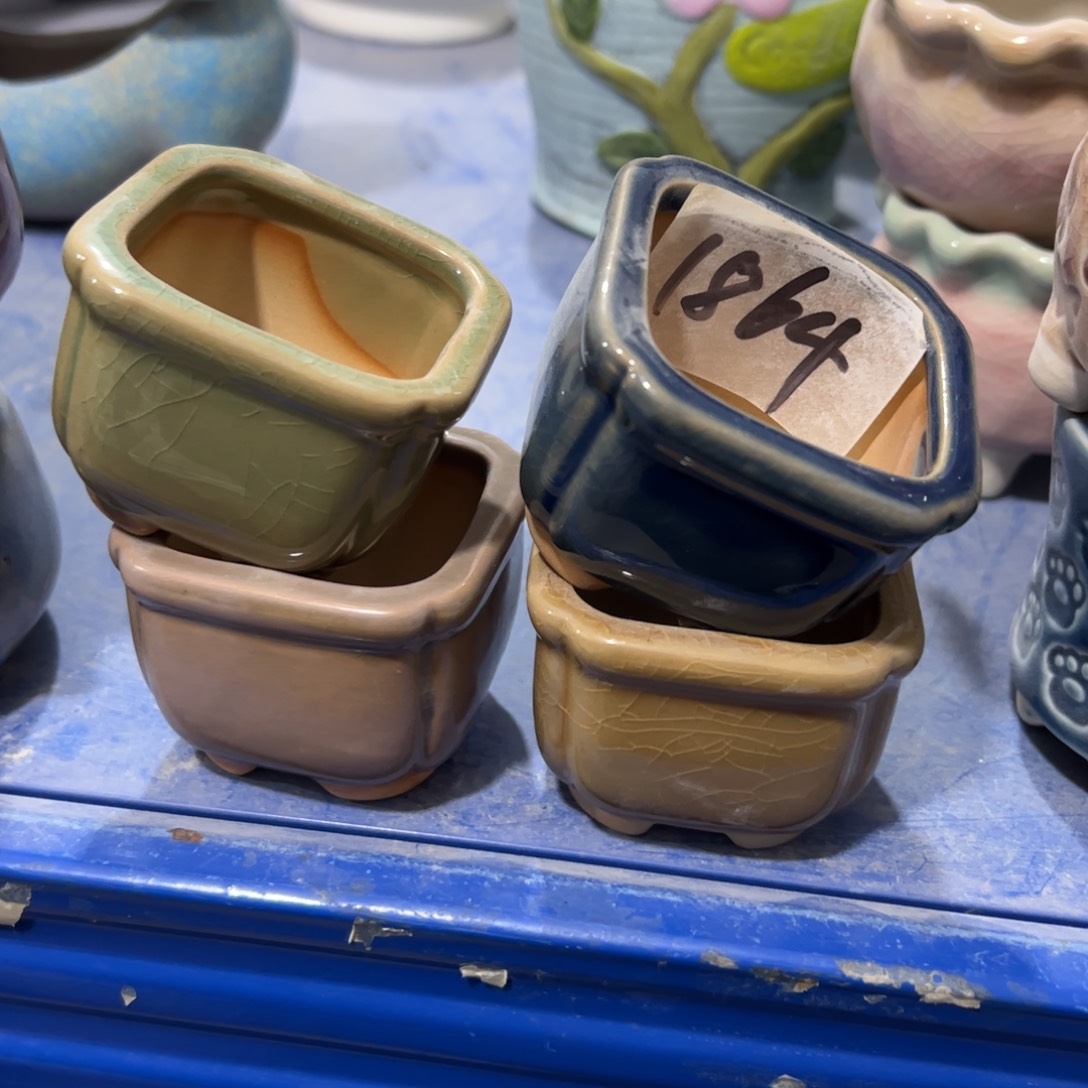 陶瓷多肉小花盆@@1864