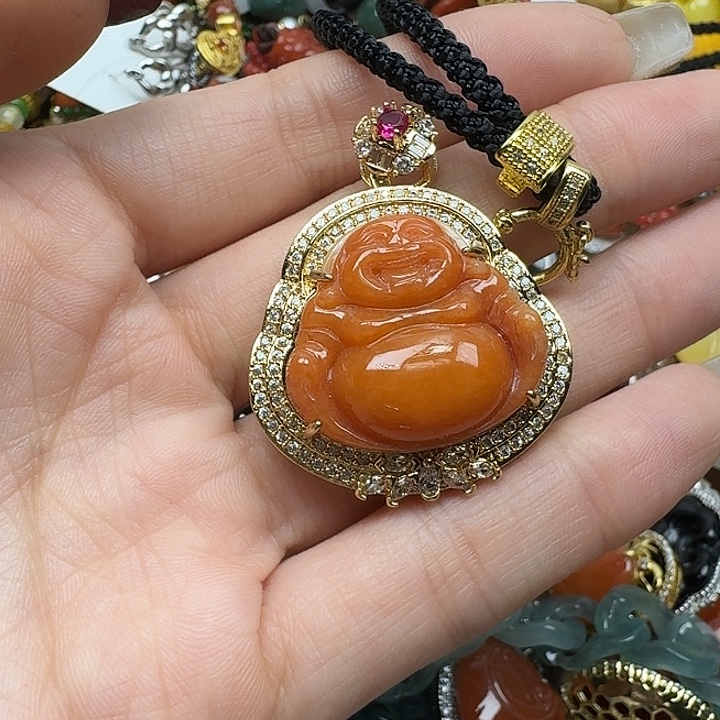 翡翠未镶嵌项链翡翠