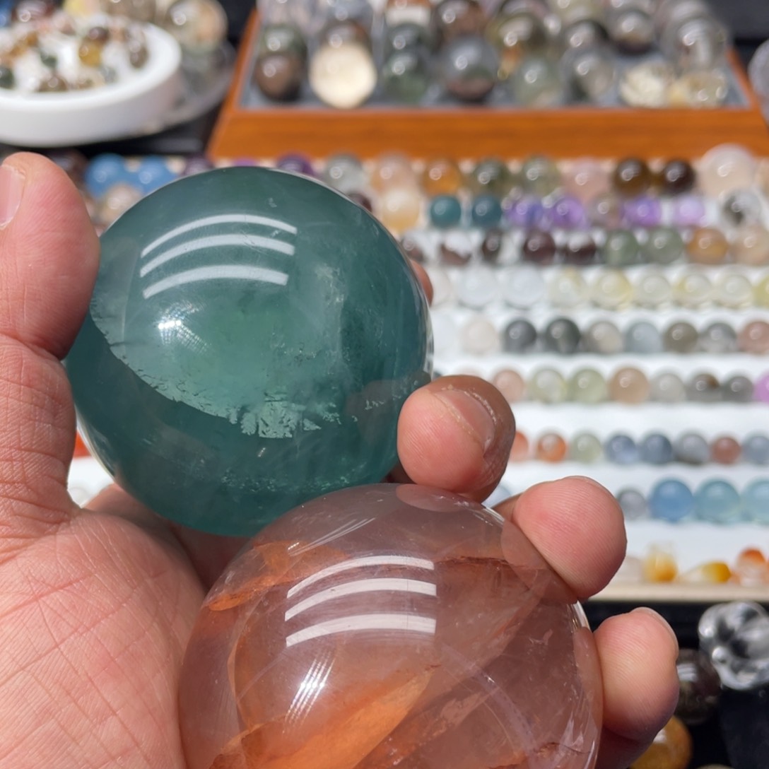 水晶天然水晶未镶嵌鱼*