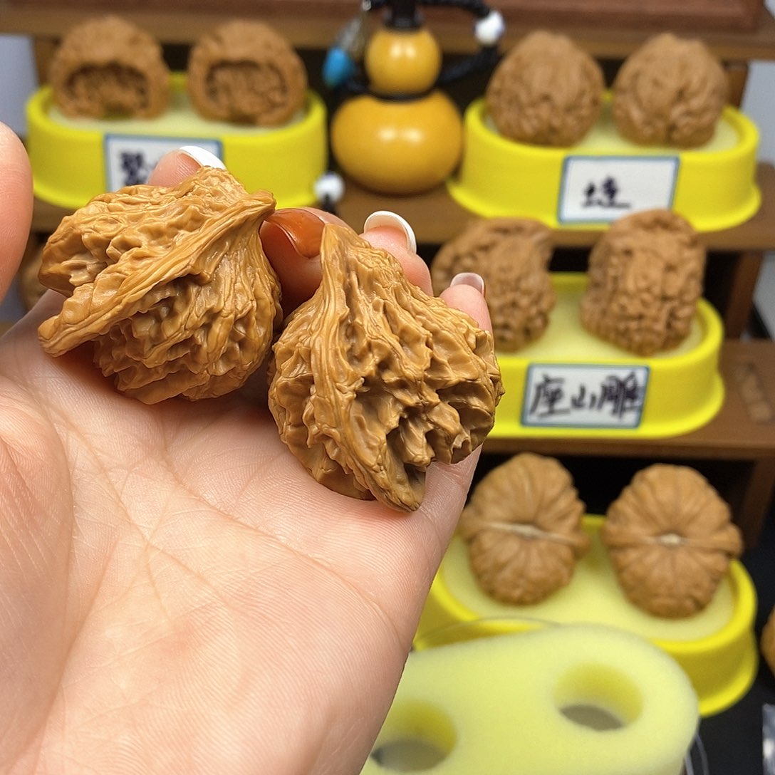 核桃石*小鸟 文玩/木作/... 文玩把件