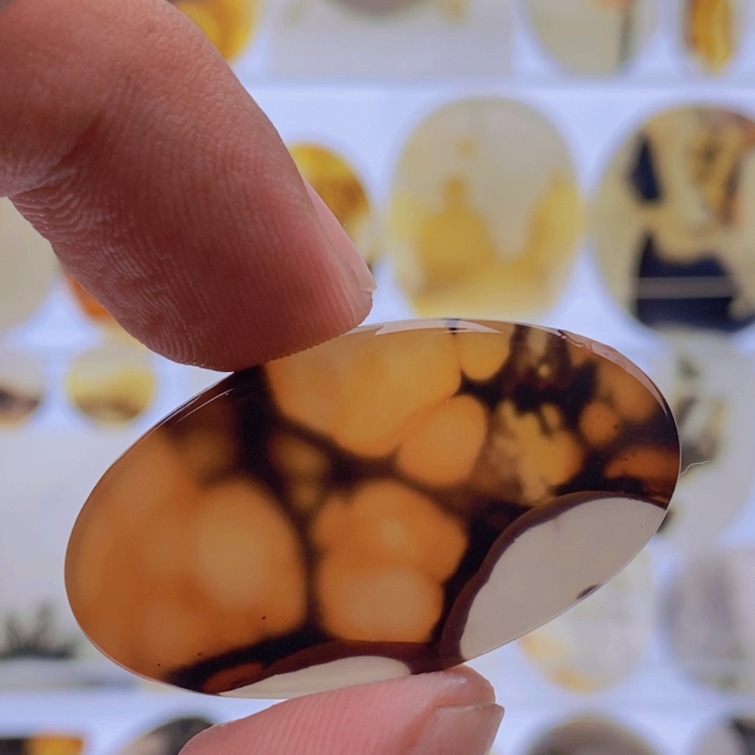 玛瑙/玉髓吊坠(不含链)未镶嵌717