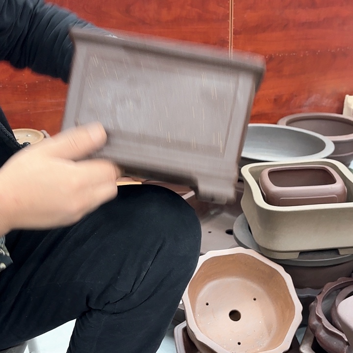 紫砂花盆紫砂的味道真的很