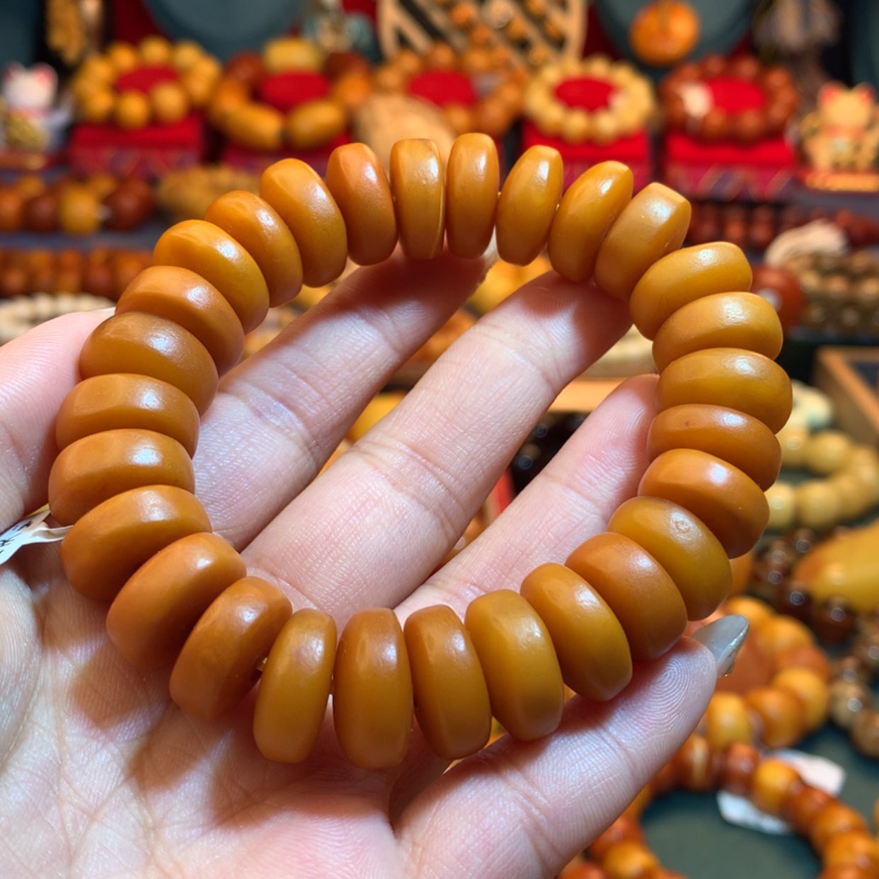 【闪购商品】蜜蜡手串未镶嵌蜜蜡手串