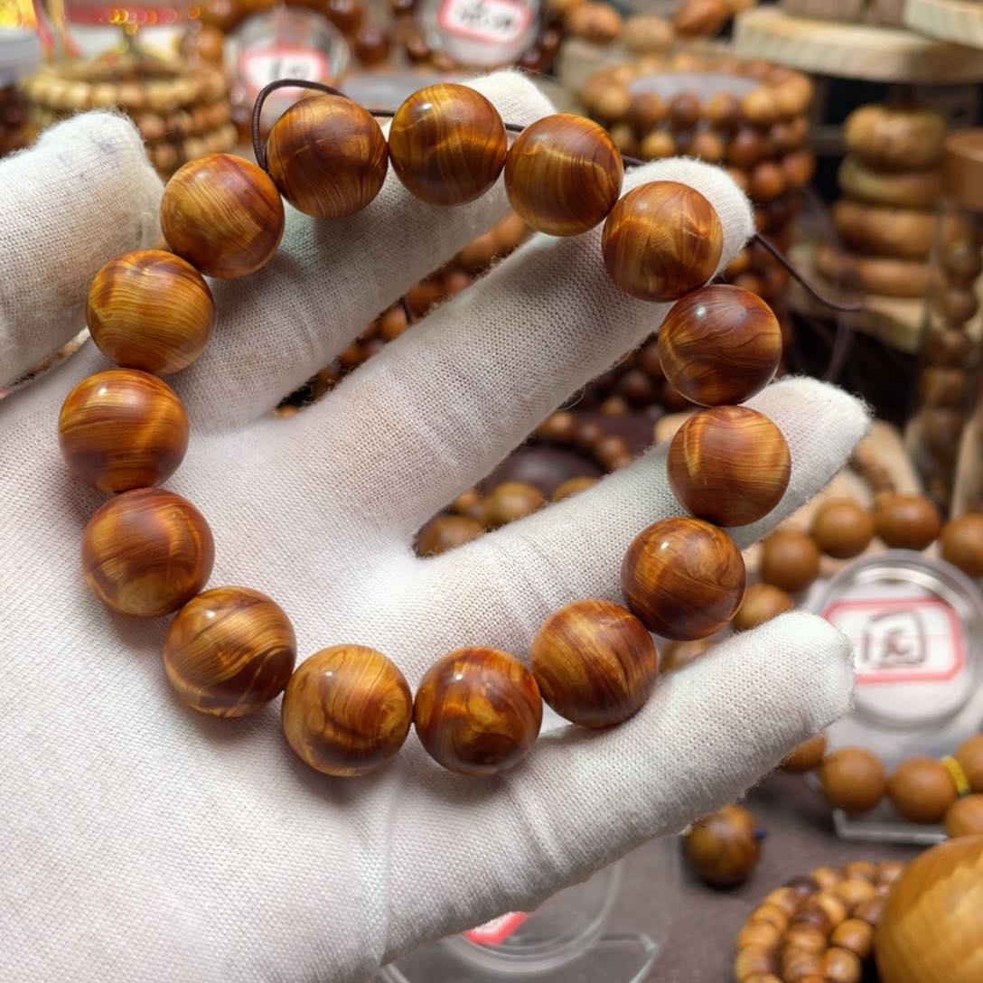 柏木定*太行崖柏1.5手串