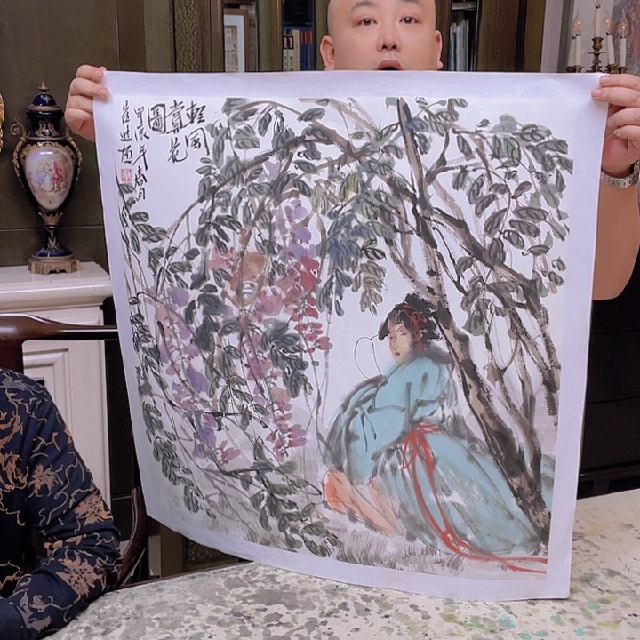 国画宋庄公选。宋庄公选