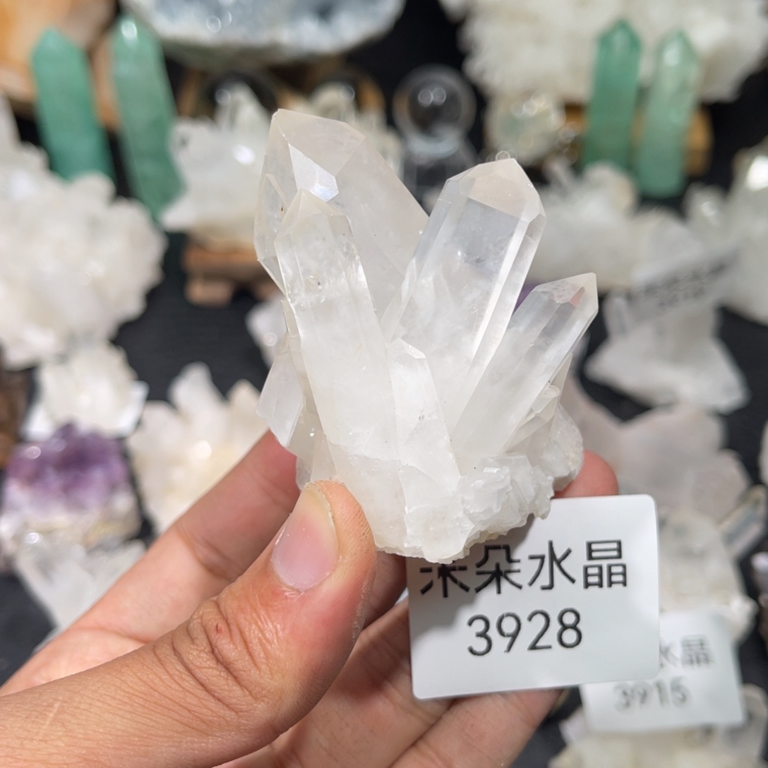 珠宝半成品水晶未镶嵌