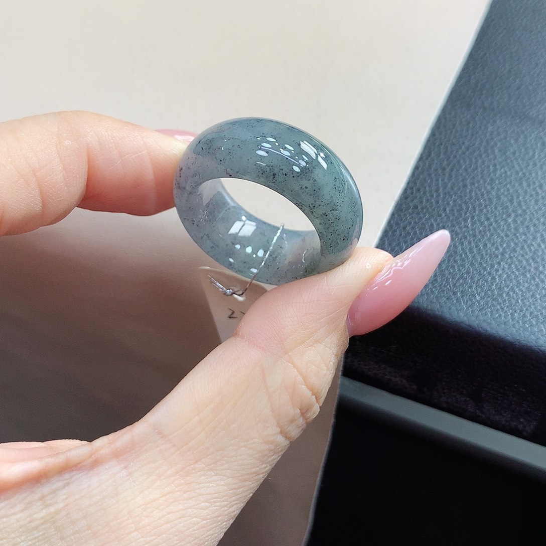 未镶嵌戒指翡翠22号