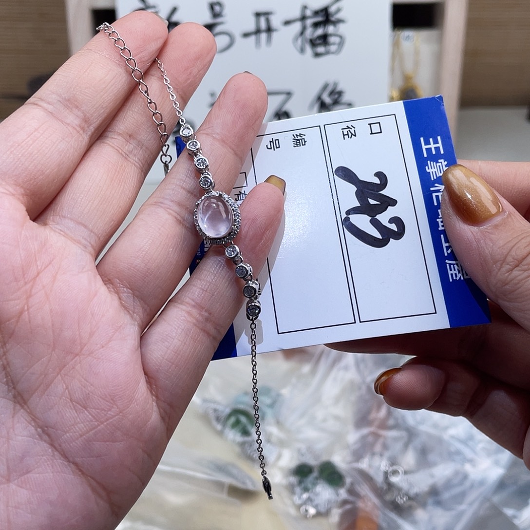 水晶银S925镶嵌颈饰
