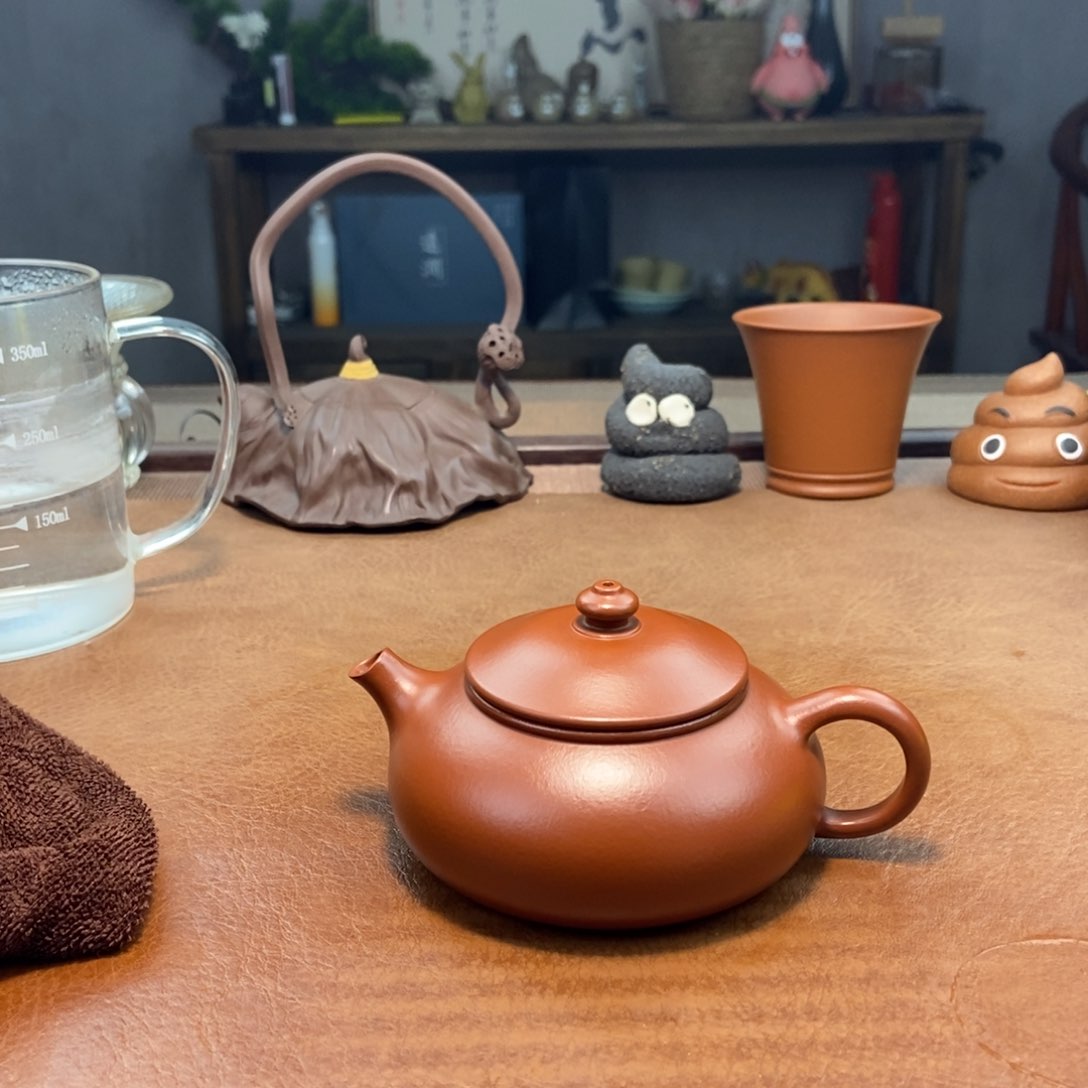 紫砂茶壶寒江紫砂壶