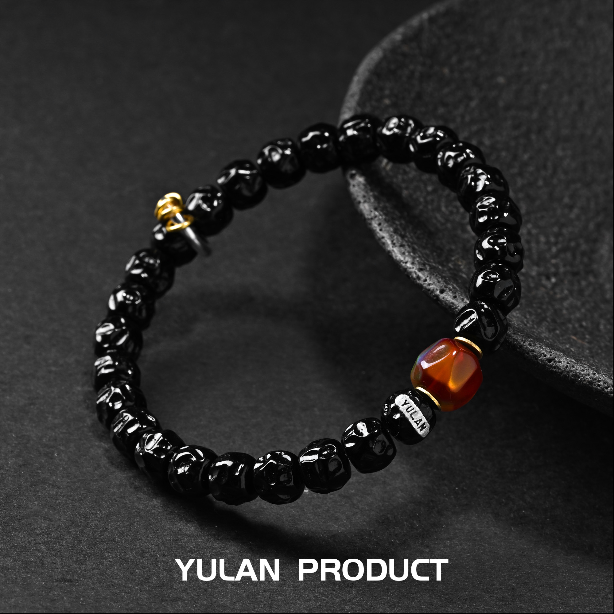 钰澜文玩【逐日】2.0椰蒂球刀无相8mm左右+逐日无相隔珠搭配款