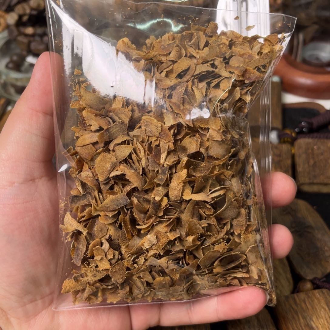 沉香手把件喝**串奇楠沉香原材料切片熏香料20g