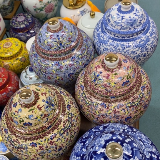 陶瓷盖子款陶瓷茶叶罐密封罐