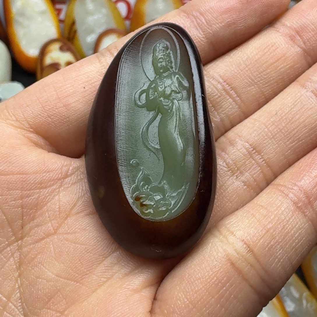 和田玉颈饰未镶嵌用****6