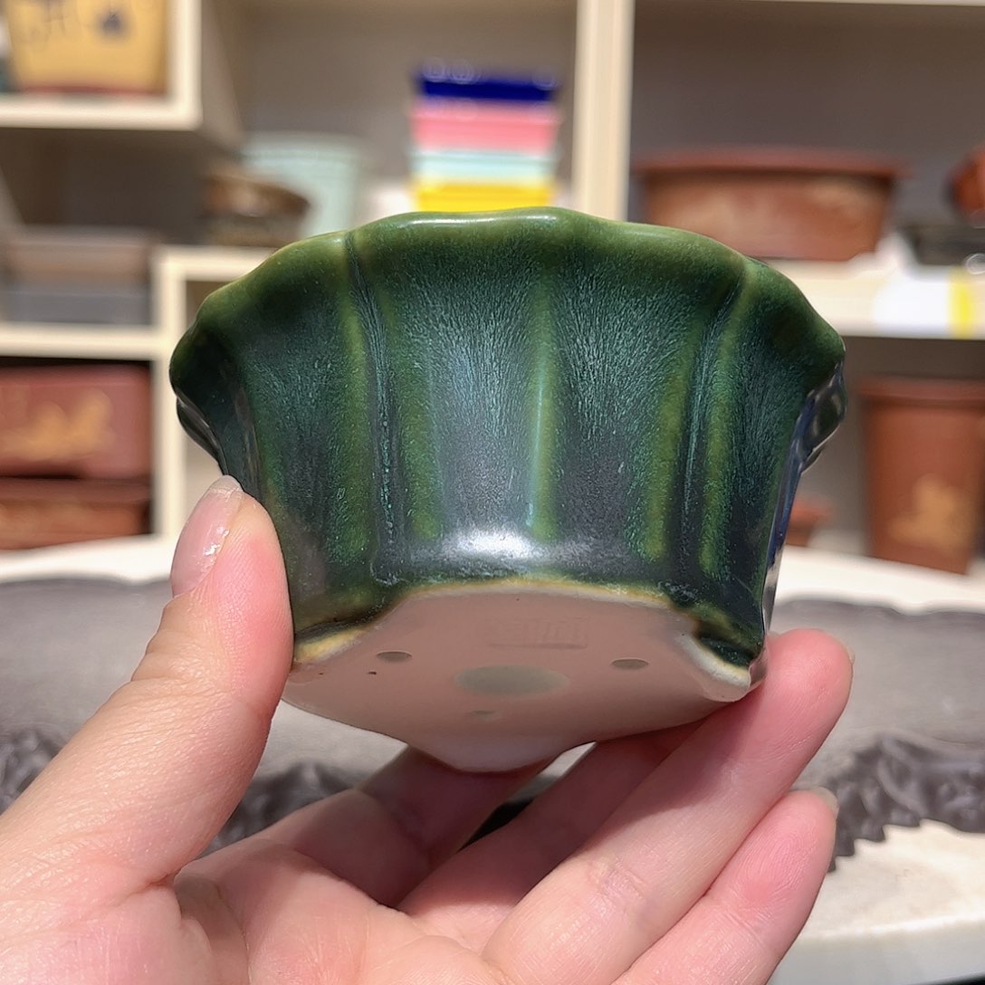 紫砂花盆瑕疵4.5-9。。。。