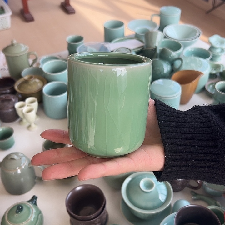 小米茶器龙泉青瓷