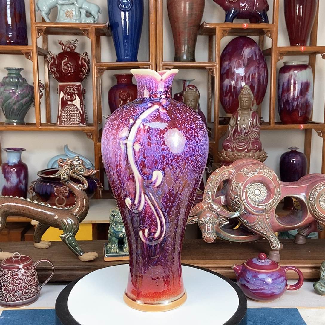 摆件五大名窑钧窑009