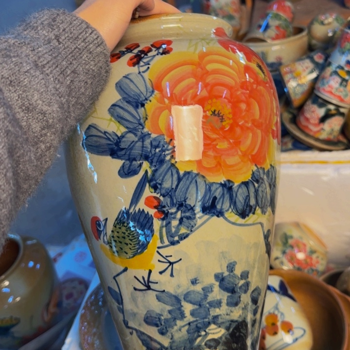 瓷片景德镇陶瓷手工手绘