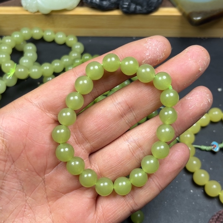 和田玉（糖玉）未镶嵌车挂