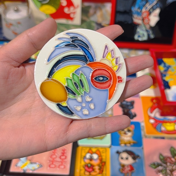 瓷片瓷板画艺术作品