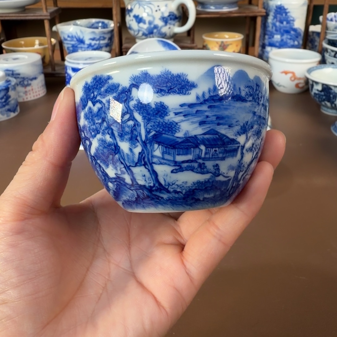 景德镇陶瓷手工手绘