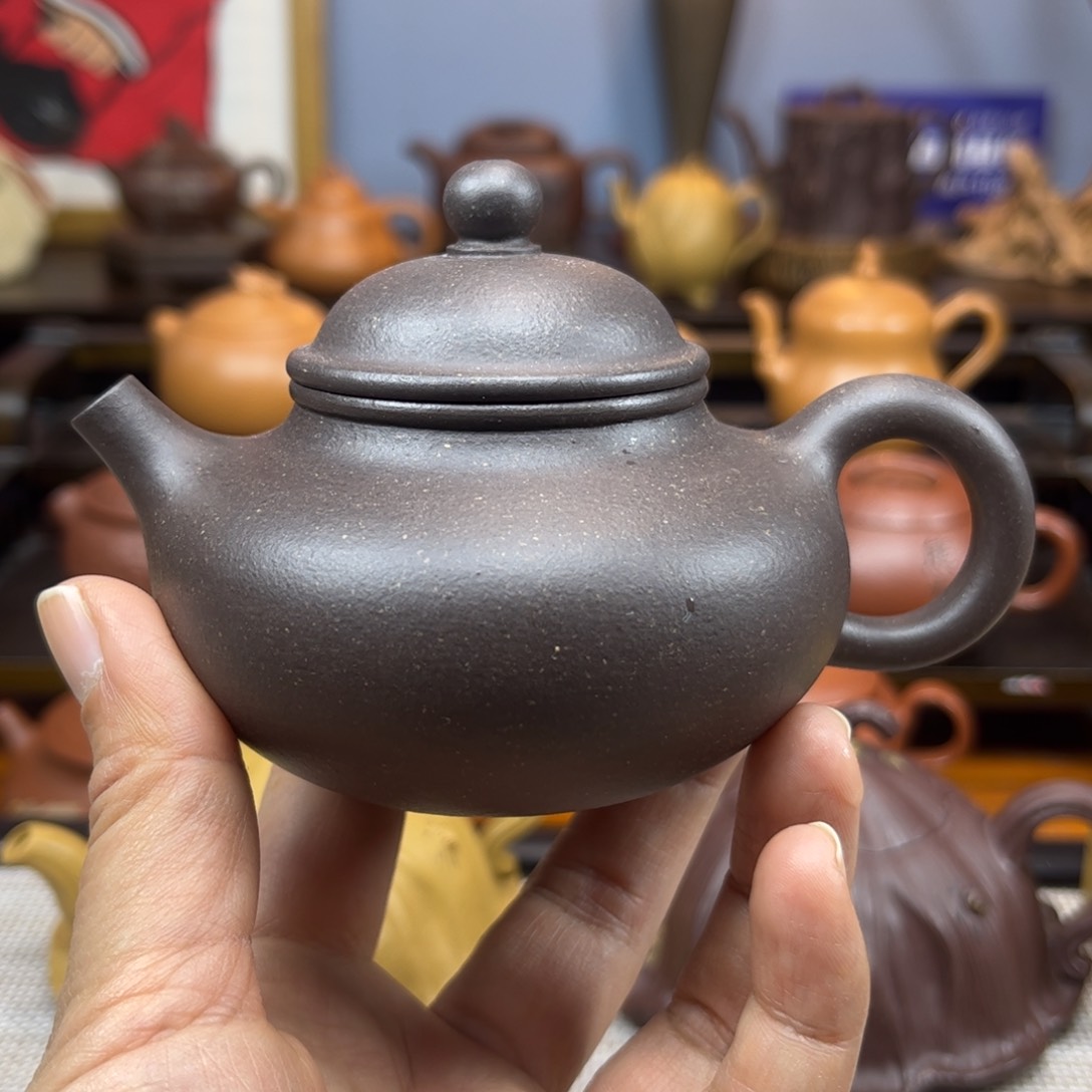 紫砂茶具半手工制作