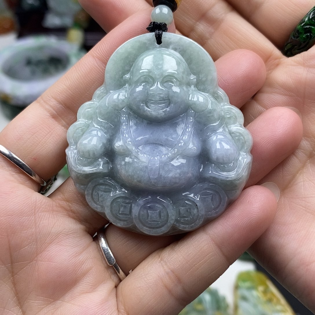 颈饰未镶嵌翡翠牌子