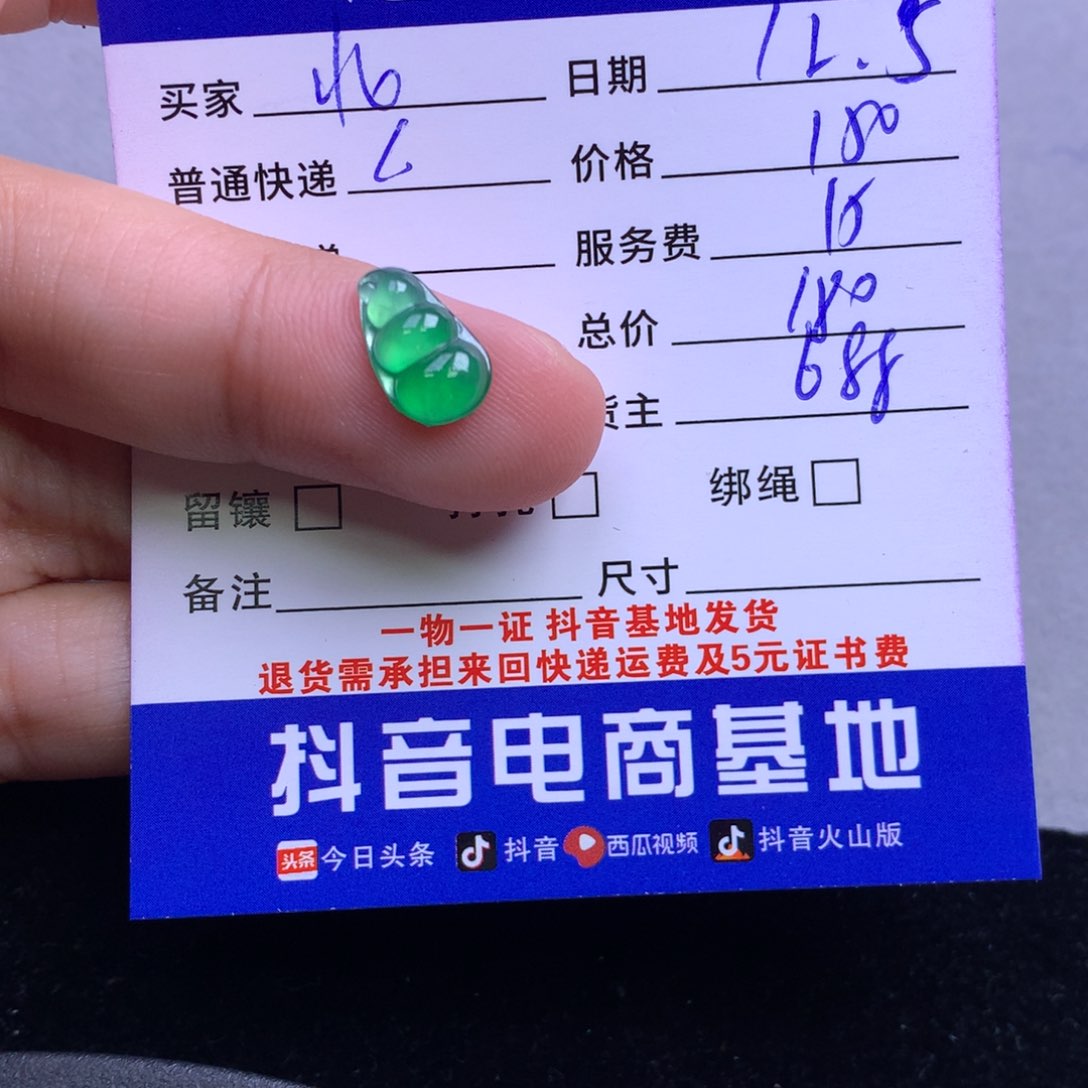 颈饰未镶嵌翡翠北****术