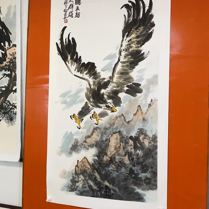 国画张圣敏先生纯手绘作品